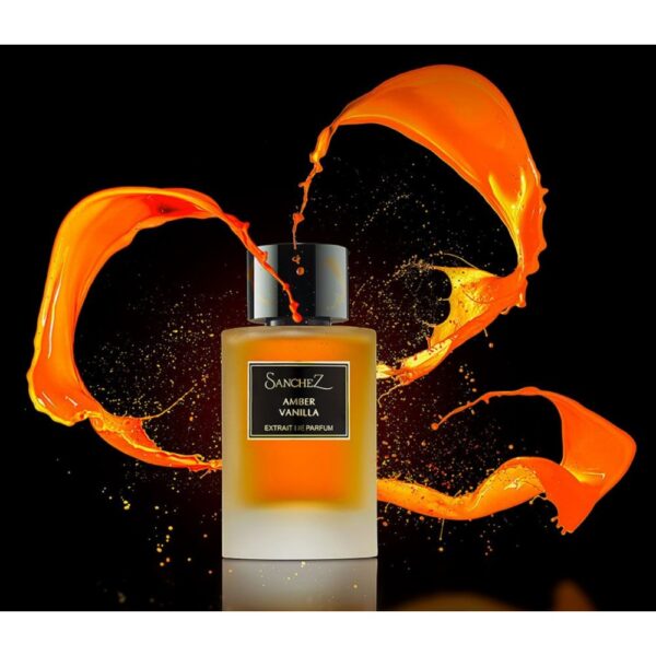 عطر زنانه Sanchez Amber Vanilla 100 میلی‌لیتر با طراحی شیک و رایحه گرم و وانیلی