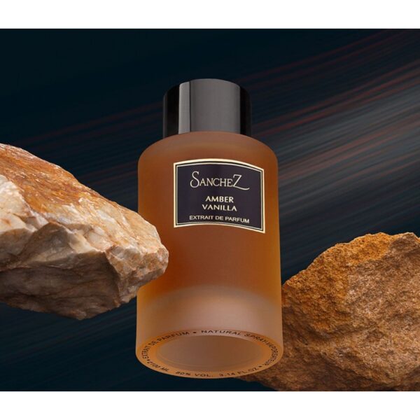 عطر زنانه Sanchez Amber Vanilla 100 میلی‌لیتر با طراحی شیک و رایحه گرم و وانیلی