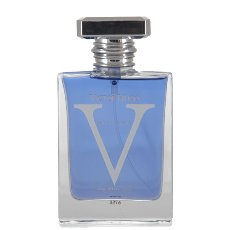atr_78_1 عطر مردانه Victor Hugo 100 میلیلیتر با طراحی کلاسیک و رایحه چوبی و مرکباتی